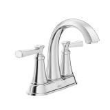 Rumson 4in Centerset 2-Handle Faucet, Chrome