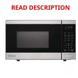 Vissani 0.9 cu ft Microwave, Stainless Steel