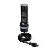 LINK2HOME 6-ft 2-Outlet 2-USB Power Strip