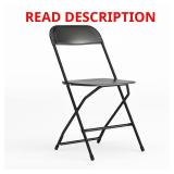 Black Metal Utility Chair
