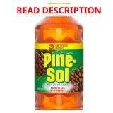 (6) Pine-Sol Pine Scent Cleaner 80 oz **HAS DAMAG