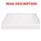 Delta Classic 500 White Shower Base 32x32