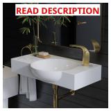 Chateau 29.31" Right-Side Faucet Vessel Sink