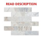 Capri Blue Subway Marble Mosaic Tile 12x12