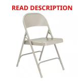 50 Series Grey Folding Chair 2pc