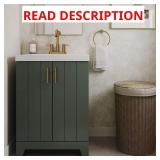 Glacier Bay Fernhill 24.5" Vanity, White Top