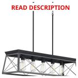 Briarwood 5-Light Ceruse Black Chandelier