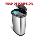 13.2 Gal Hands-Free Infrared Trash Can