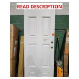 White door (80in x 32in)