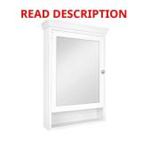 Framed Medicine Cabinet with Mirror