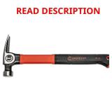 Crescent Fiberglass Claw Hammer, 16 oz CHFGP16