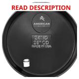 (9) 24in Water Heater Drain Pan w/ Adapter