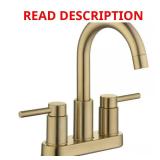 Dorind 4-in Centerset Faucet Brushed Gold