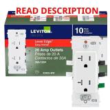Decora 20A 125V Tamper-Resistant Duplex Outlet