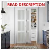 Sliding Closet Door for 48x80 Opening White