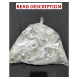 Bag Lot of Satin Nickel 1-1/4" Round Cabinet Knob