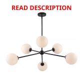 39 in. 6-Light Sputnik Pendant Light Shade