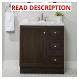 Bannister 31 in. Vanity (No Top)