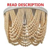 Harlan 15" 3-Light Flush Mount Beads