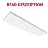 6 in. x 2 ft. 12.5W LED Flat Panel 5CCT