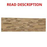 Hampton Bay Unfinished Birch Countertop, 8 ft