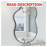 Matte Black 20x32 Wall Decor Vanity Mirror