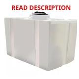 25 Gal Portable Water Tank with 3/4 in Outlet, **