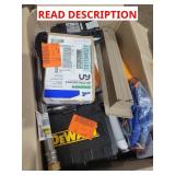Box lot full of assorted tools