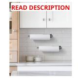 Wall Mount Stainless Paper Towel Holder (2)