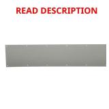 8 in. x 34 in. Satin Nickel Kickplate
