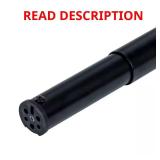 (6) 48 in.-72 in. L Closet Rod, Matte Black