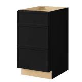 Leyton Slim Shaker Cabinet Raven Black