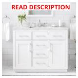 OVE Decors Athea 42" Vanity, Ni Hardware