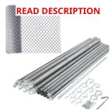 4 ft. x 50 ft. Chain Link Fence Kit