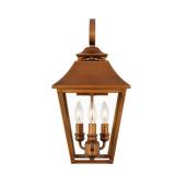 Galena 19" H Copper Wall Lantern Sconce