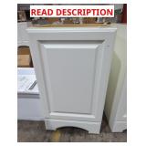 White Vanity w/ Top 18" x 16.5" x 32"