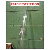 Plastic tube covering