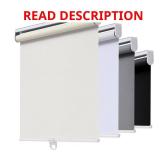Blackout Roller Shade, Thermal, Beige 37x72