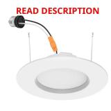 CE 5/6 in. 5CCT Recessed Retrofit Trim 1-Pack