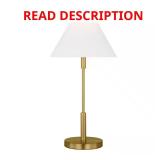 Porteau 23" Satin Brass Table Lamp