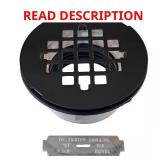2 in. PVC Shower Drain with Grid Cover