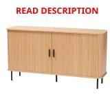 Lucia Light Oak Sideboard with Tambour Doors **Ma