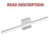 Chrome LED Vanity Light Bar, 23.6in, 24W