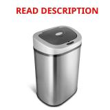 21 Gal. Auto-Open Infrared Trash Can