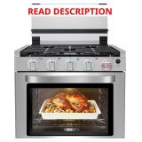 AMZCHEF 21" RV Gas Range, 3 Burners