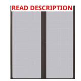 LuminAire Bronze Retractable Screen Door