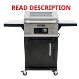 Outdoor Electric Grill in Black with Lid