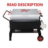 150 Qt Crawfish Boiler Propane Stove Black