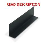 Black Styrene Moulding 90  Uneven Leg, 12 LF