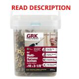 GRK 10 x 3-1/8-in Polymer Screws